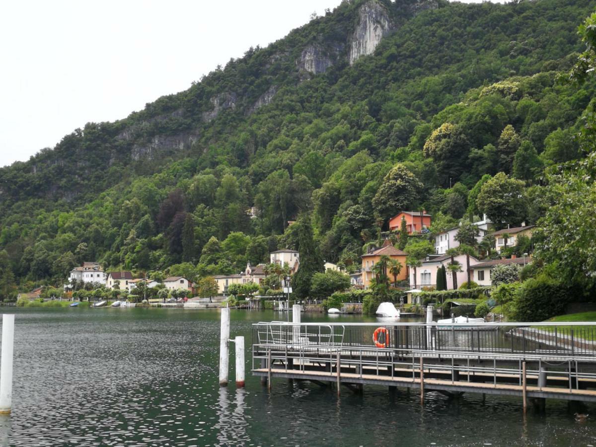 Acquachiara Lägenhet Ponte Tresa Exteriör bild